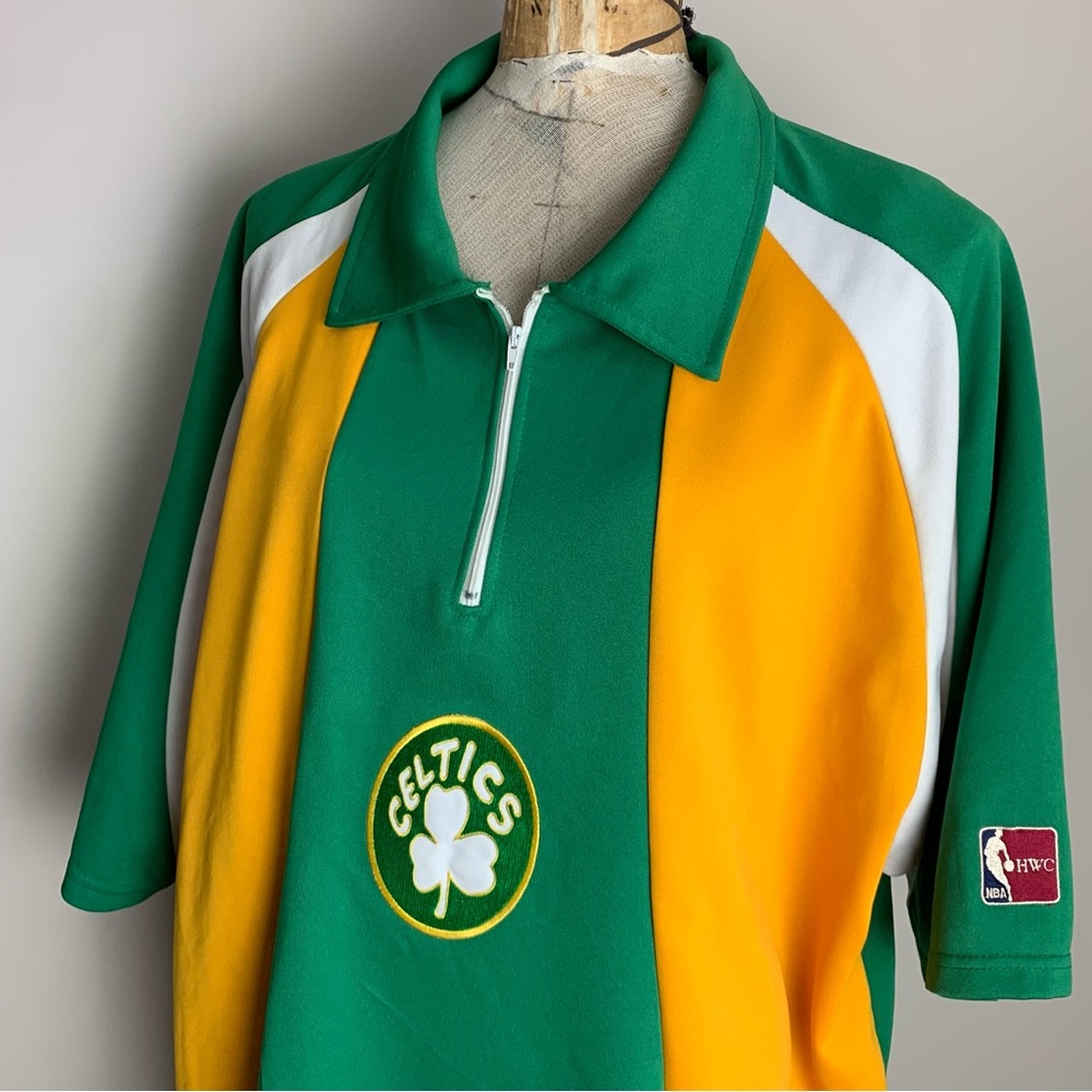 RARE Boston Celtics NBA Majestic Hardwood ClassIcs Basketball Jersey Size 2XL Ss